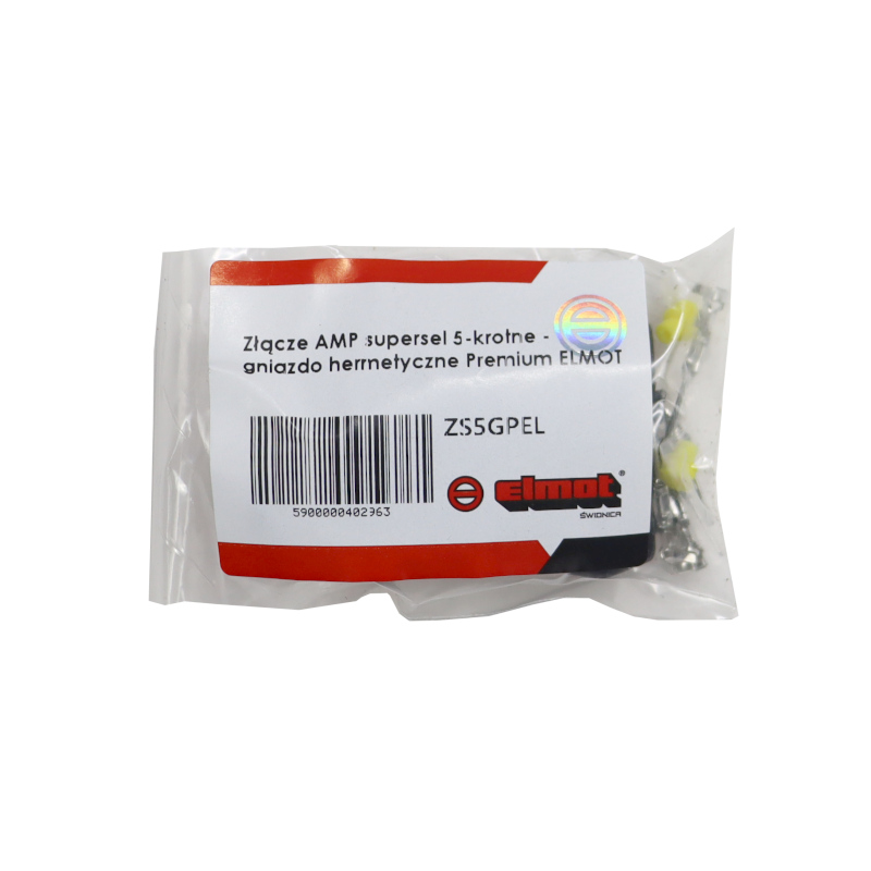 Złącze AMP superseal 5-krotne - gniazdo hermetyczne Premium ELMOT