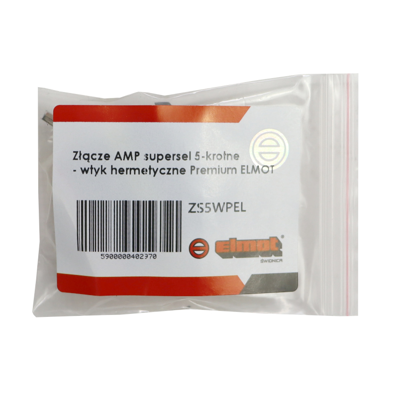 Złącze AMP superseal 5-krotne - wtyk hermetyczne Premium ELMOT
