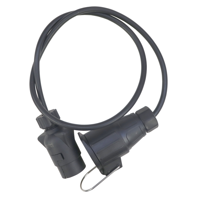 Adapter przejściówka gniazda złącza kablowy 7/13 12/24V długość 1,0m ELMOT