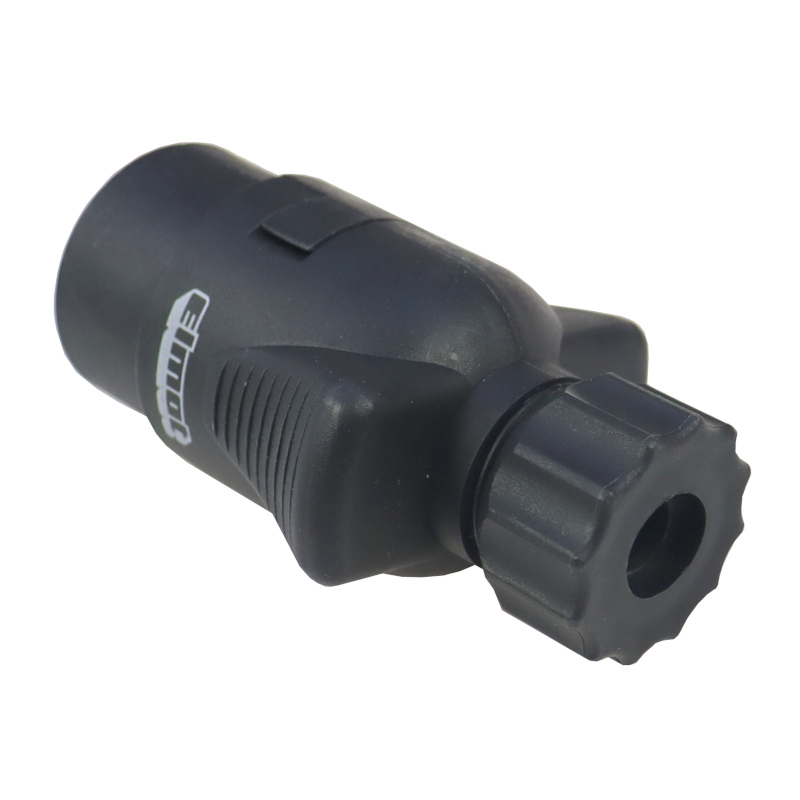 Wtyczka elektryczna 7-PIN 12/24V plastikowa wtyki niklowana Premium ELMOT