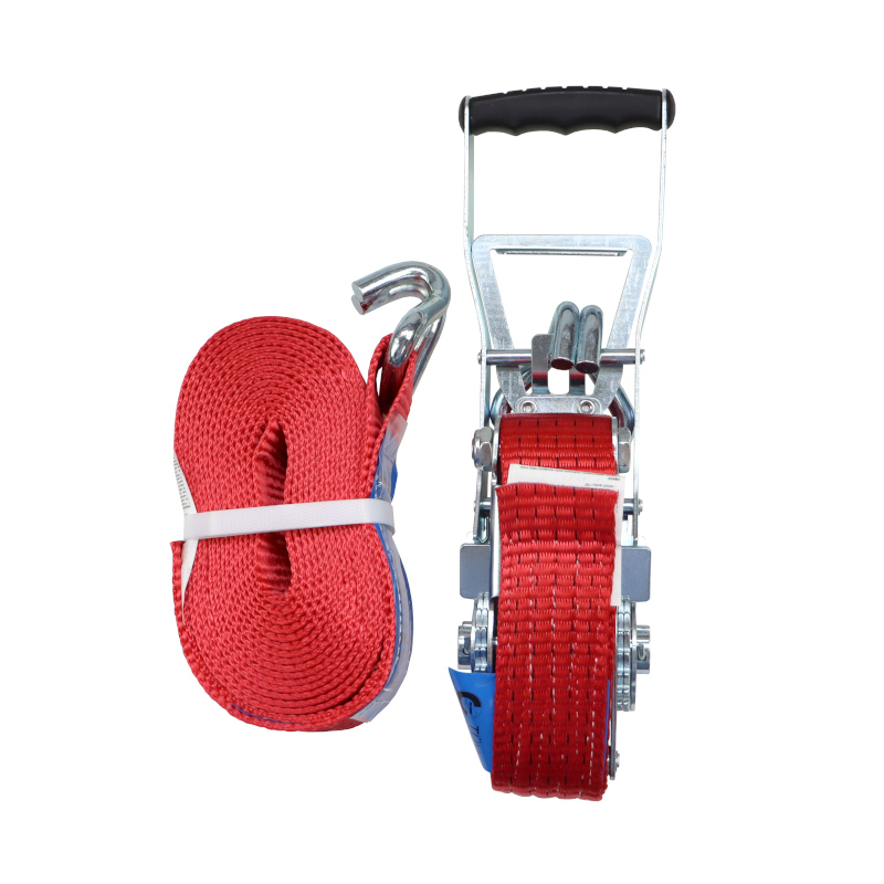 Pas transportowy 5T 6m szer. 50mm komplet z klamrą wzmocniony 330 mm ERGO z atestem, MORGA