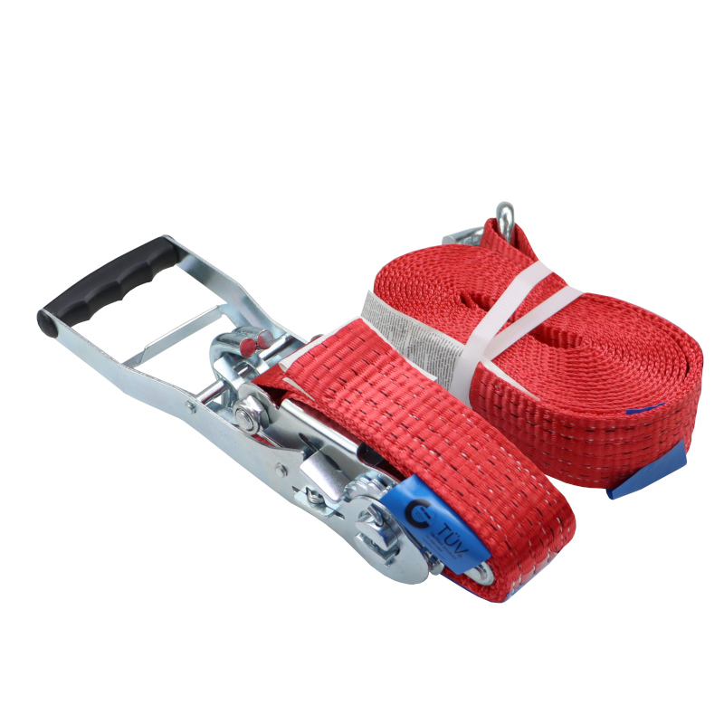Pas transportowy 5T 6m szer. 50mm komplet z klamrą wzmocniony 330 mm ERGO z atestem, MORGA