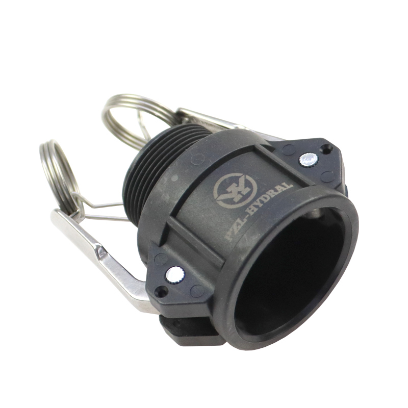 Szybkozłącze Camlock coupling gniazdo Typ B polipropylen PP 1 1/2" x 38mm PZL HYDRAL