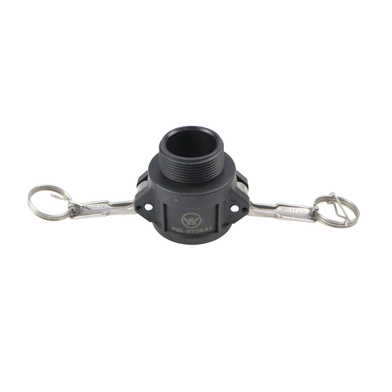 Szybkozłącze Camlock coupling gniazdo Typ B polipropylen PP 1 1/2" x 38mm PZL HYDRAL