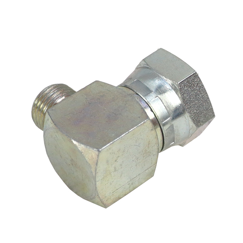 Złącze - złączka hydrauliczna - kolanko 90 AB M22x1,5 - M16x1,5 15L/10L