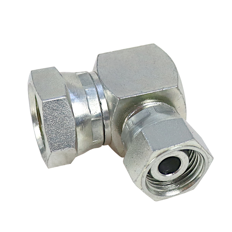 Złącze hydrauliczne - kolanko nakrętne 90 AA M22x1,5 - M18x1,5 15L/12L