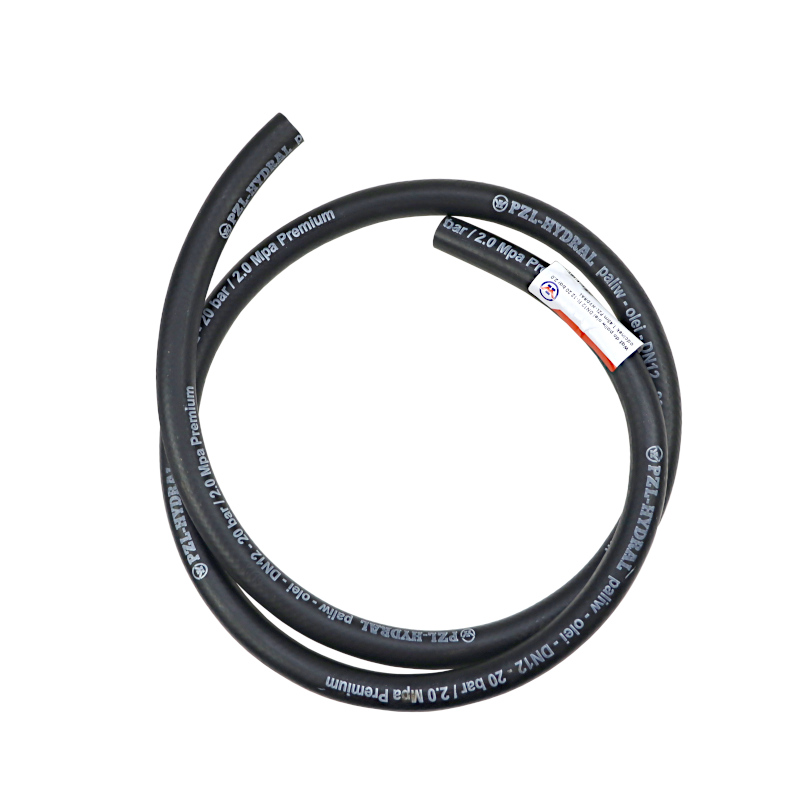 Wąż do paliw olei DN12 FI-12 20 bar 2.0 odcinek 1,45m PZL-HYDRAL