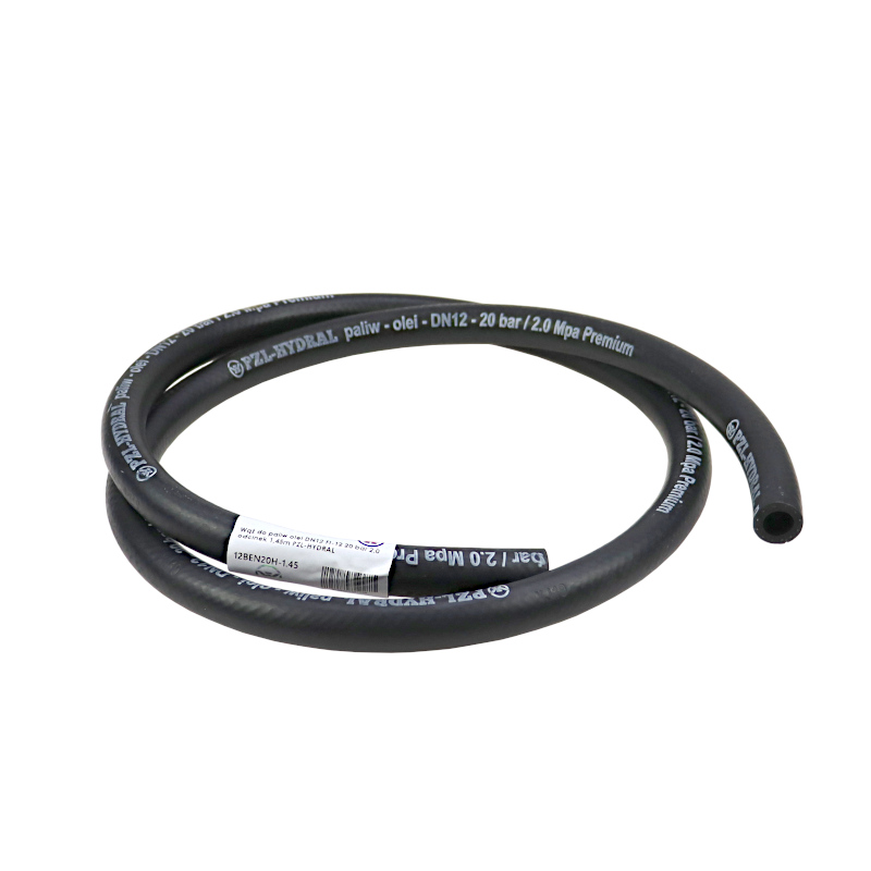 Wąż do paliw olei DN12 FI-12 20 bar 2.0 odcinek 1,45m PZL-HYDRAL
