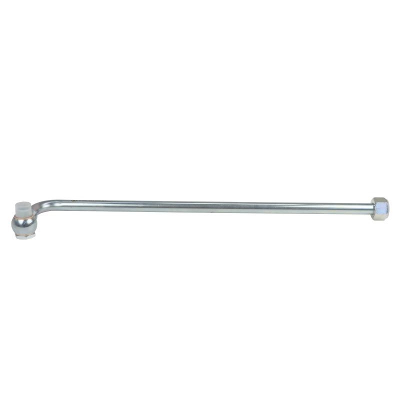 Rurka wygięta 90 stopni Fi-15 z oczkiem 18mm długość 500mm HYDRAL