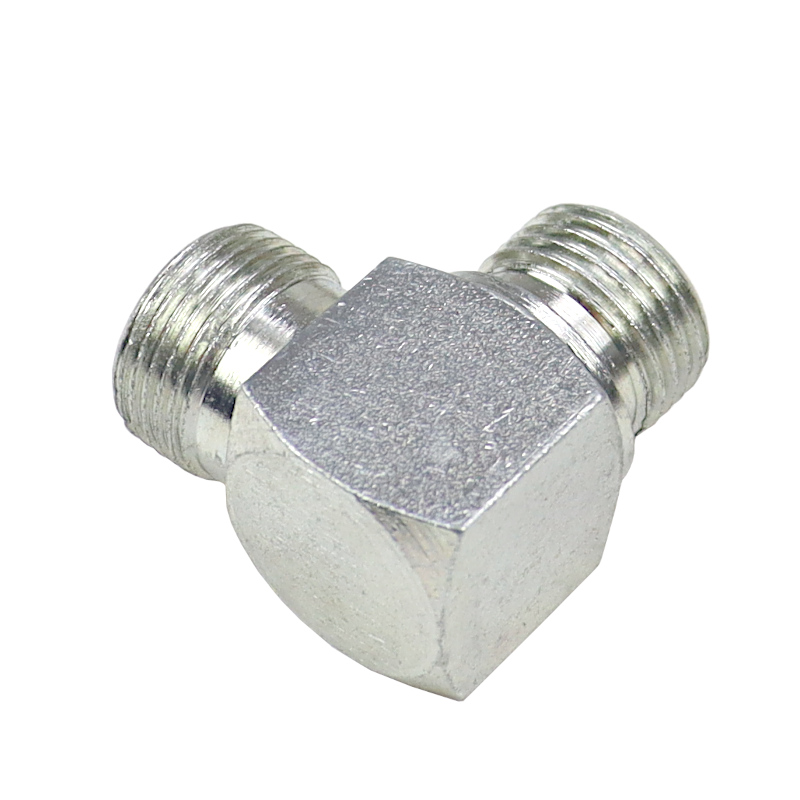 Złącze - złączka hydrauliczna - kolanko 90 BB 1/2" - M22x1,5