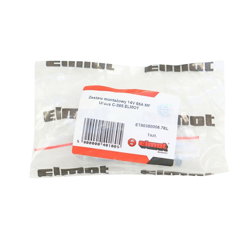 Zestaw montażowy alternatora 14V 55A 7017732M1 MF Ursus C-385 ELMOT