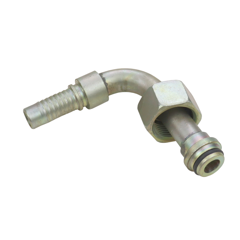Zakucie hydrauliczne końcówka długa DKOS 90 DN16 M30X2 20S