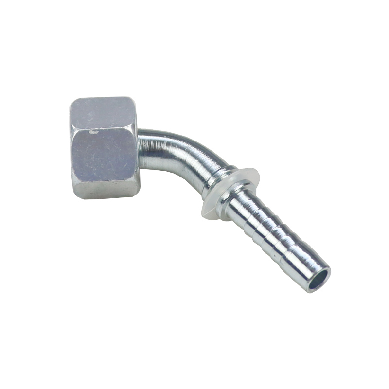 Końcówka zakucie metryczna kątowa gwint wewnętrzny DKOL 45 DN08 12L M18x1.5 Premium HYDRAL