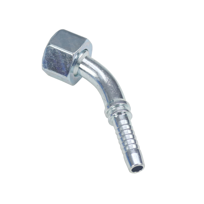 Końcówka zakucie metryczna kątowa gwint wewnętrzny DKOL 45 DN10 15L M22x1.5 HYDRAL