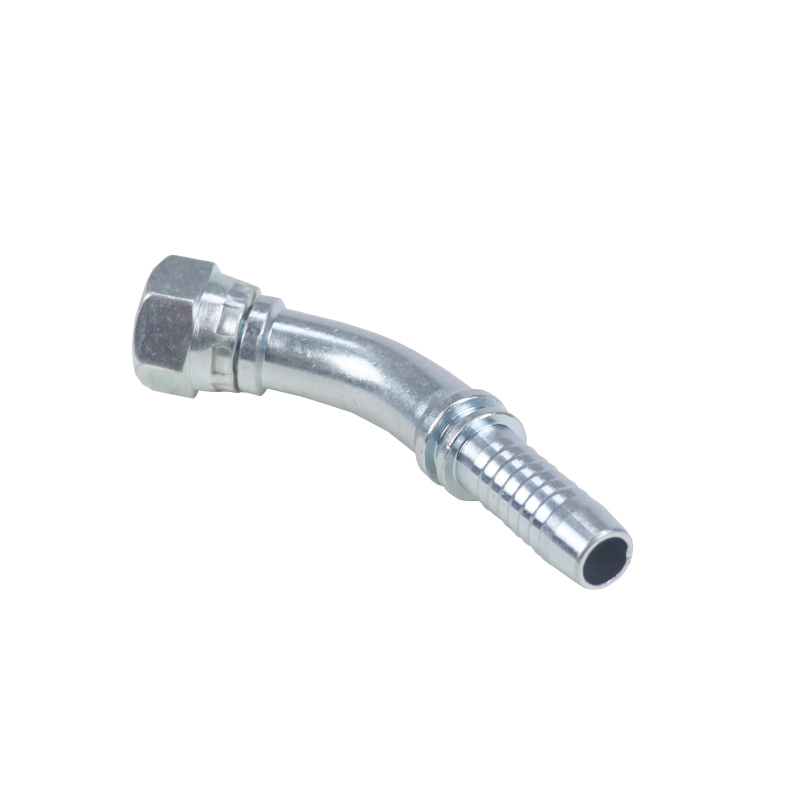 Końcówka zakucie metryczna kątowa gwint wewnętrzny DKOL 45 DN12 12L M18x1.5 Premium HYDRAL