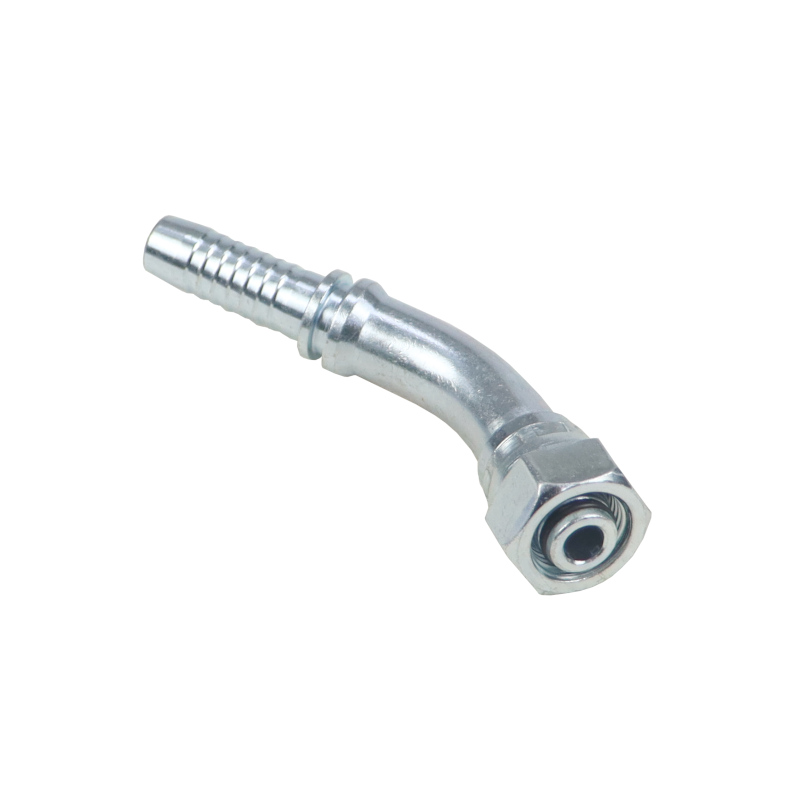 Końcówka zakucie metryczna kątowa gwint wewnętrzny DKOL 45 DN12 12L M18x1.5 Premium HYDRAL