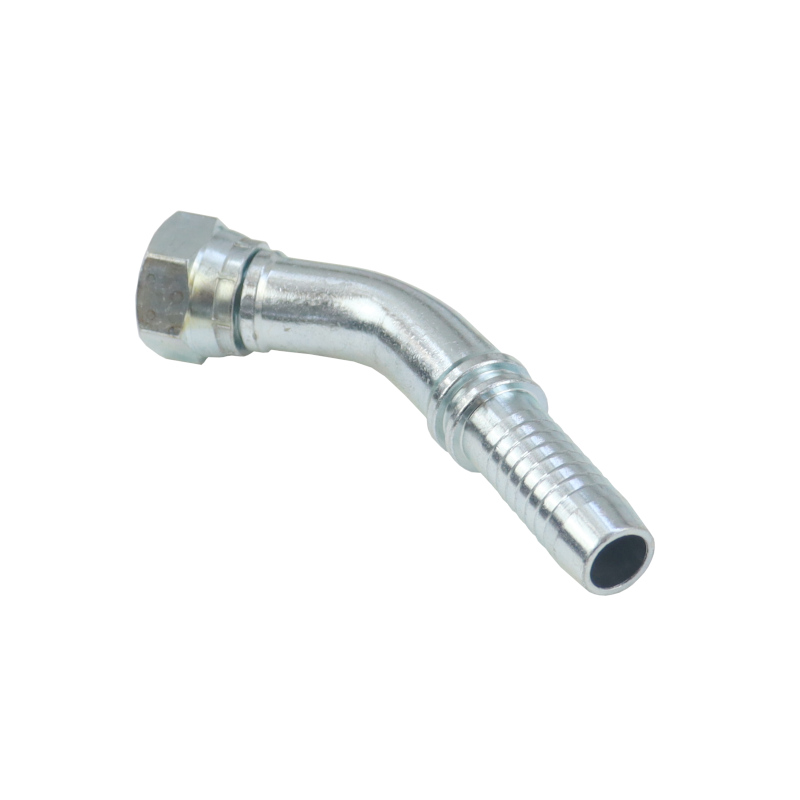 Końcówka zakucie metryczna kątowa gwint wewnętrzny DKOL 45 DN16 15L M22x1.5 HYDRAL