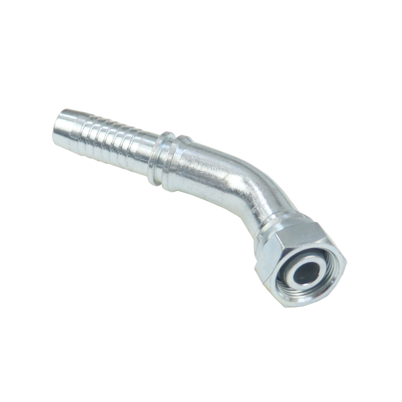 Końcówka zakucie metryczna kątowa gwint wewnętrzny DKOL 45 DN16 15L M22x1.5 HYDRAL
