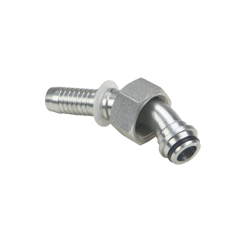 Końcówka zakucie metryczna kątowa gwint wewnętrzny DKOL 45 DN16 18L M26x1.5 Premium HYDRAL