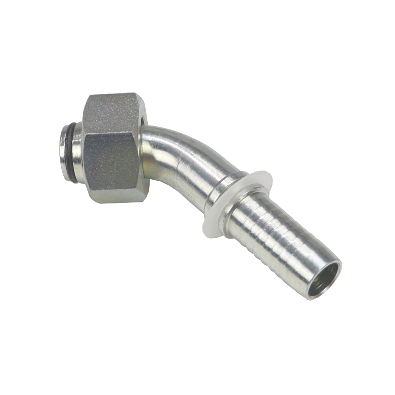 Końcówka zakucie metryczna kątowa gwint wewnętrzny DKOL 45 DN16 18L M27x1.5 Premium HYDRAL
