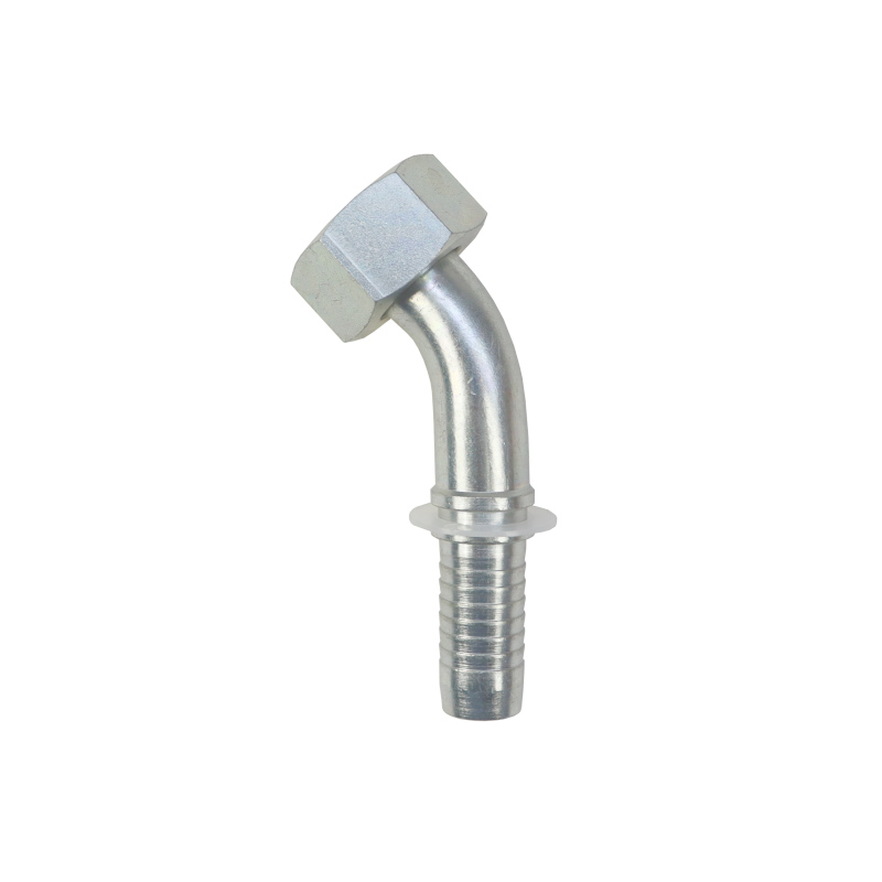 Końcówka zakucie metryczna kątowa gwint wewnętrzny DKOL 45 DN16 18L M27X2 Premium HYDRAL