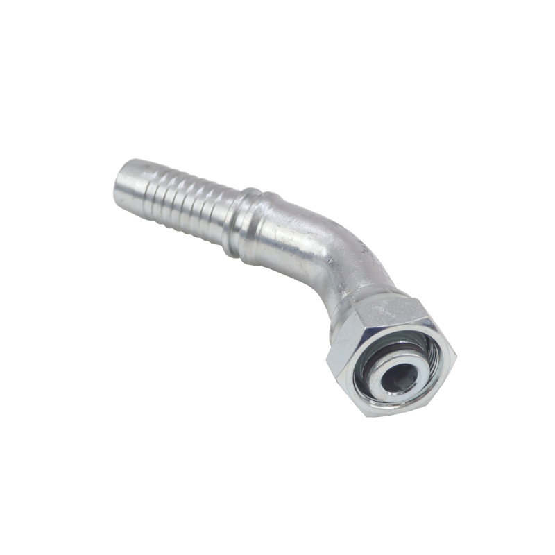 Końcówka zakucie metryczna kątowa gwint wewnętrzny DKOL 45 DN20 M26X1.5 HYDRAL