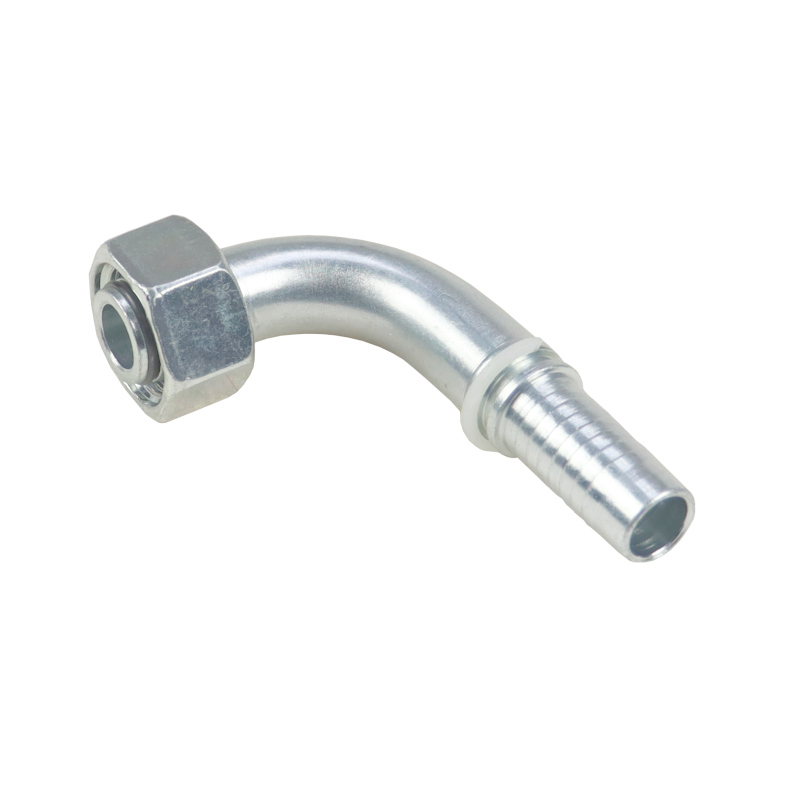 Końcówka zakucie metryczna kątowa gwint wewnętrzny DKOL 90 DN16 18L M26x1.5 Premium HYDRAL