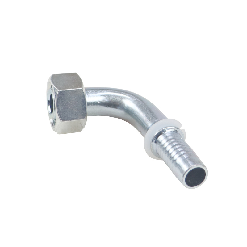Końcówka zakucie metryczna kątowa gwint wewnętrzny DKOL 90 DN16 18L M27x1.5 Premium HYDRAL