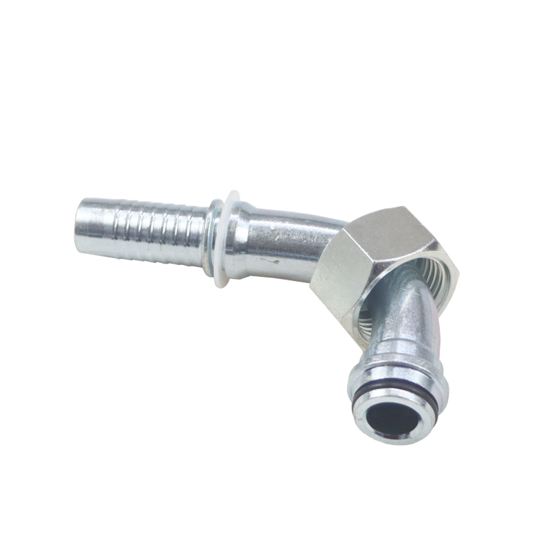 Końcówka zakucie metryczna kątowa gwint wewnętrzny DKOL 90 DN16 18L M27x1.5 Premium HYDRAL
