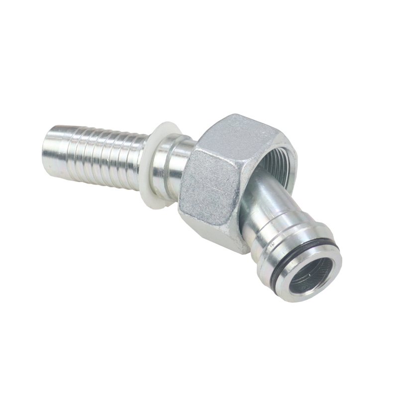 Końcówka zakucie hydrauliczne DKOS 45 DN25 30S M42x2 ciężka Premium HYDRAL