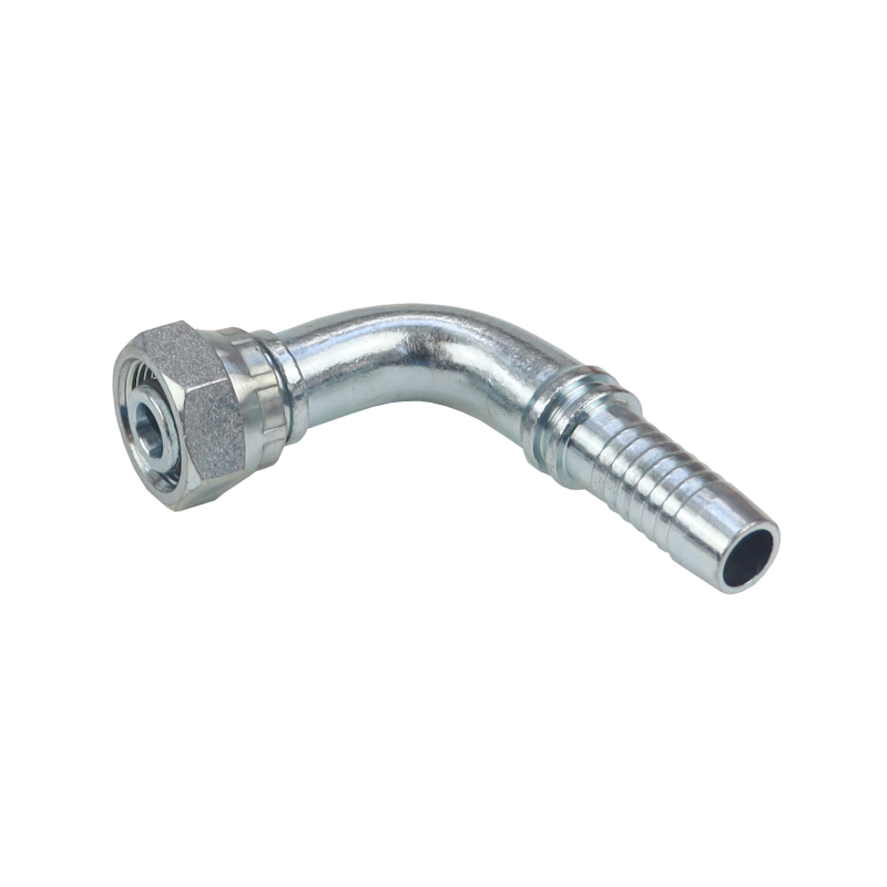 Końcówka zakucie hydrauliczne DKOS 90 DN16 16S M24x1.5 ciężka HYDRAL