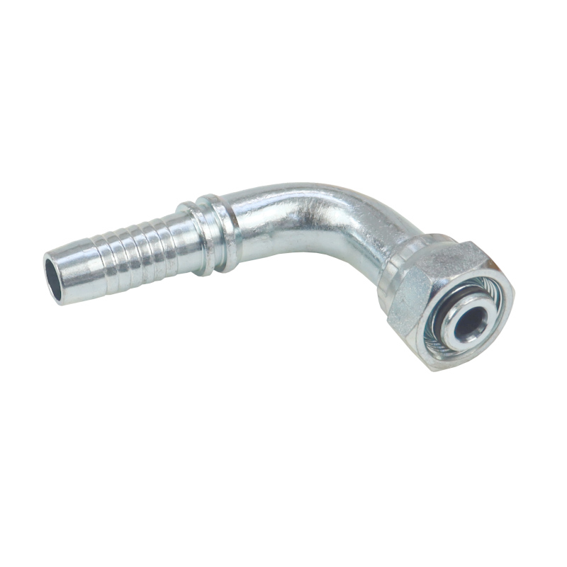 Końcówka zakucie hydrauliczne DKOS 90 DN16 16S M24x1.5 ciężka HYDRAL