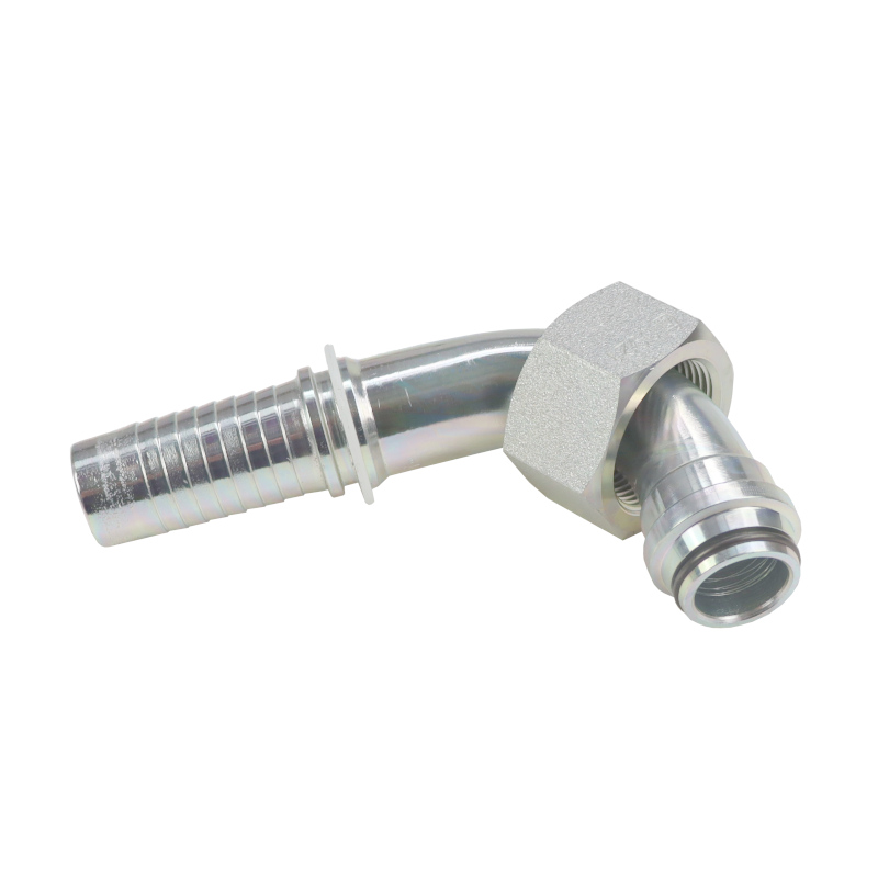 Końcówka zakucie hydrauliczne DKOS 90 DN25 25S M36x2 ciężka Premium HYDRAL