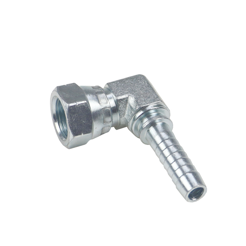 Końcówka zakucie hydrauliczne DKR 90 DN10 3/8" kompaktowa kuta Premium HYDRAL
