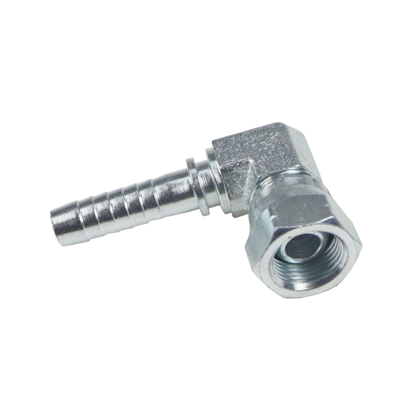 Końcówka zakucie hydrauliczne DKR 90 DN10 3/8" kompaktowa kuta Premium HYDRAL