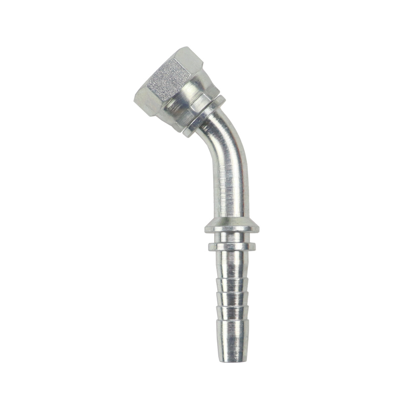 Końcówka zakucie metryczna kątowa gwint wewnętrzny DKOL 45 DN08 08L M14x1.5  HYDRAL