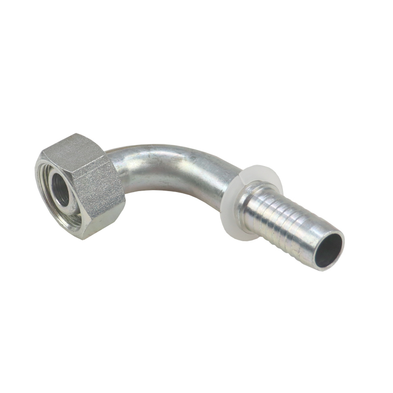 Zakucie hydrauliczne - końcówka DKOL 90 DN16 M27X1,5 18L