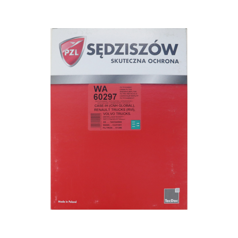 Wkład filtra kabiny Case WA60297