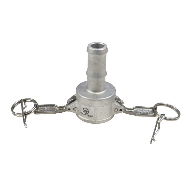Szybkozłącze Camlock coupling gniazdo Typ C aluminium 3/4" x 19mm PZL HYDRAL