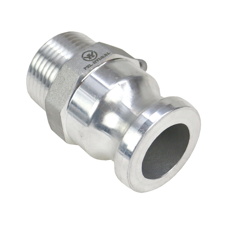Szybkozłącze Camlock coupling wtyczka Typ F aluminium 1" x 25mm PZL HYDRAL