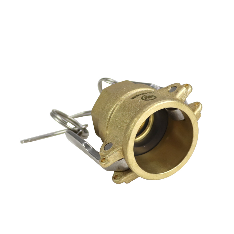 Szybkozłącze Camlock coupling gniazdo Typ D mosiądz 1" x 25mm PZL HYDRAL