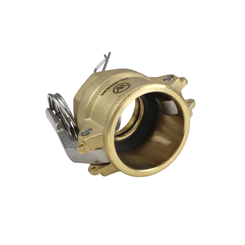Szybkozłącze Camlock coupling gniazdo Typ D mosiądz 1 1/4" x 32mm PZL HYDRAL