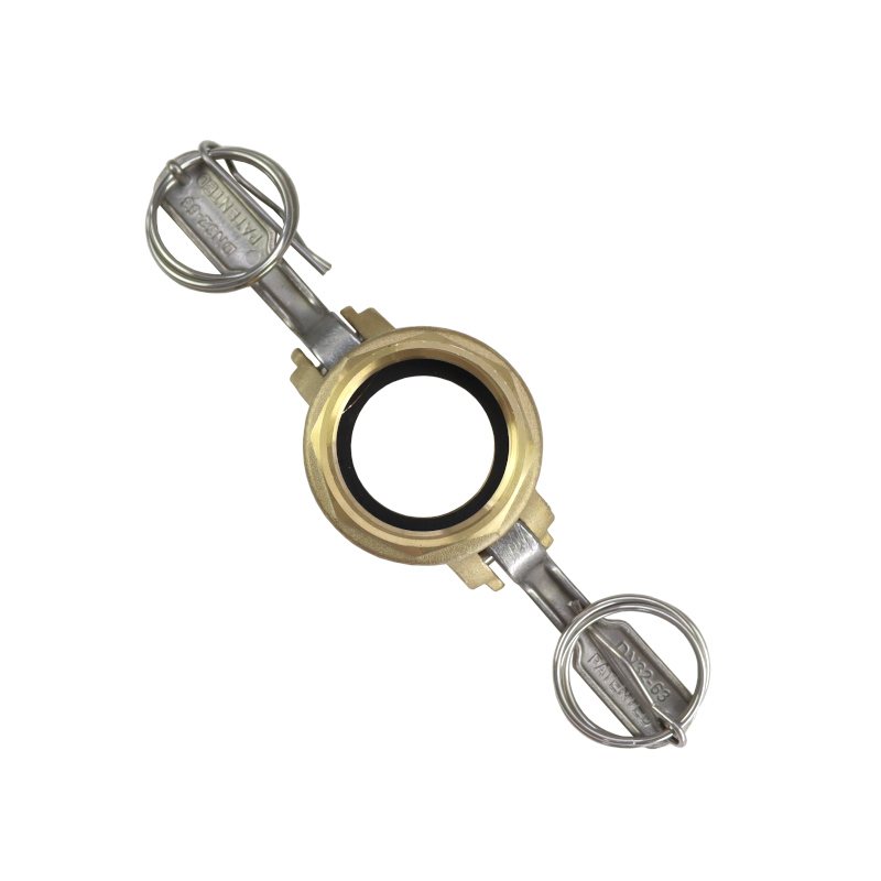 Szybkozłącze Camlock coupling gniazdo Typ D mosiądz 1 1/4" x 32mm PZL HYDRAL