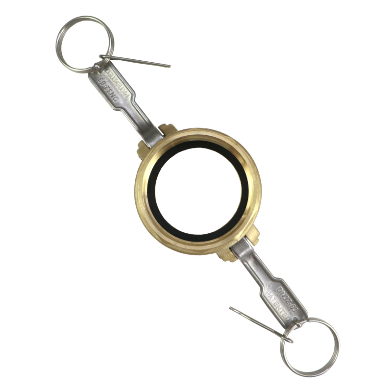 Szybkozłącze Camlock coupling gniazdo Typ D mosiądz 2" x 50mm PZL HYDRAL