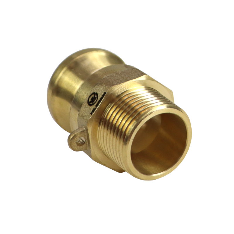 Szybkozłącze Camlock coupling wtyczka Typ F mosiądz 3/4" x 19mm PZL HYDRAL