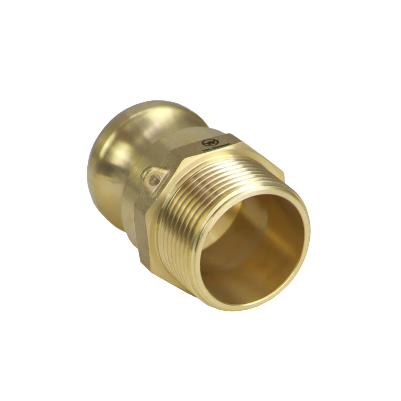 Szybkozłącze Camlock coupling wtyczka Typ F mosiądz 1 1/4" x 32mm PZL HYDRAL