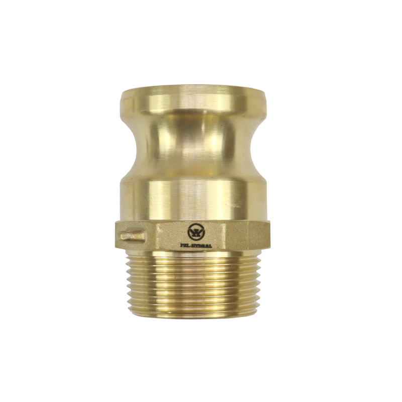 Szybkozłącze Camlock coupling wtyczka Typ F mosiądz 1 1/4" x 32mm PZL HYDRAL
