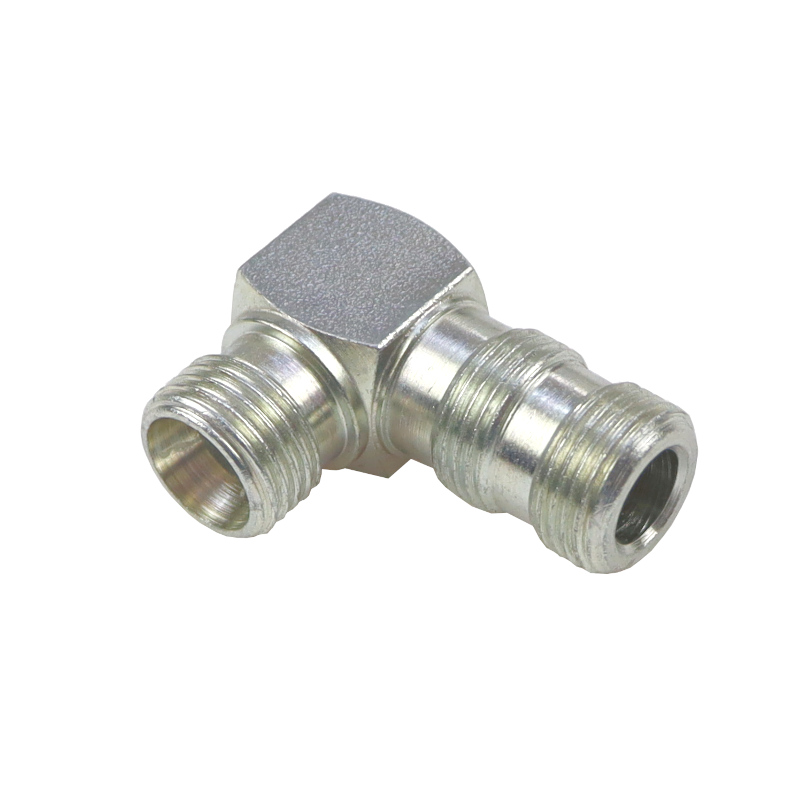 Złącze - złączka hydrauliczna - kolanko 90 BB 3/8" - M16x1,5 10L