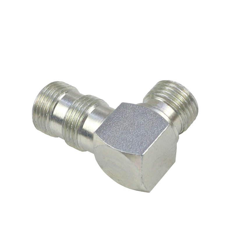 Złącze - złączka hydrauliczna - kolanko 90 BB 3/8" - M16x1,5 10L
