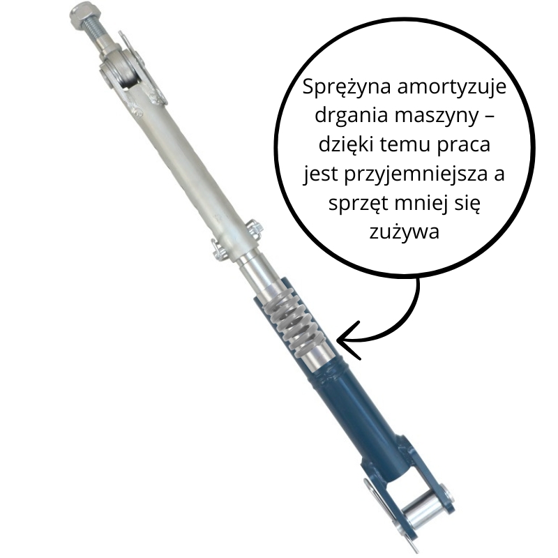 Stabilizator nowy typ ze sprężyną amortyzującą do ciągnika C-360